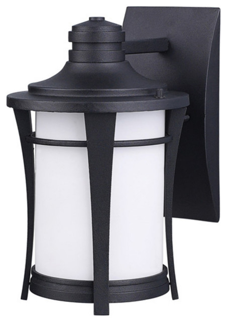 Canarm Maya 1 Bulb Outdoor Down Light IOL138BK, Black - Transitional ...