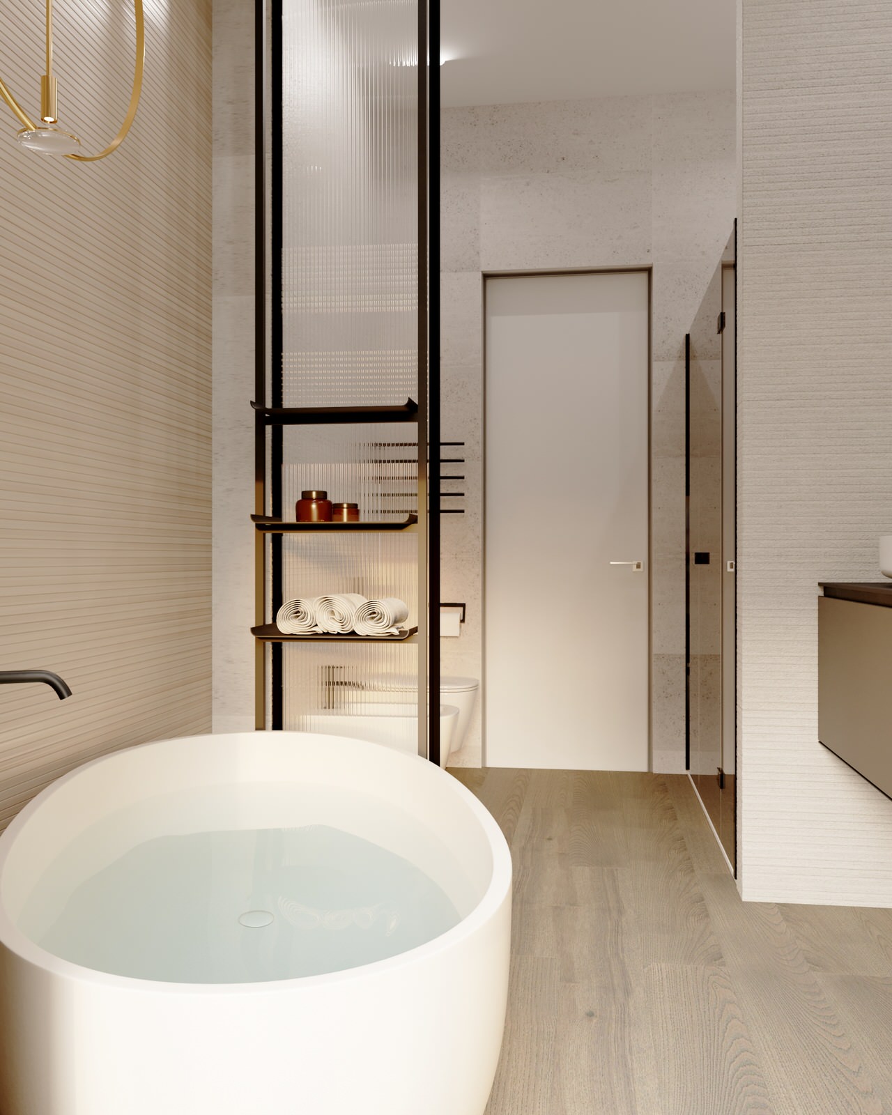 Ванная с видом