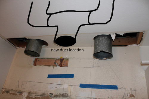 Duct Work For New Range Hood