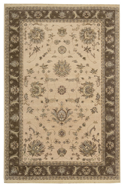 Nourison Legend Beige Area Rug, 5'6