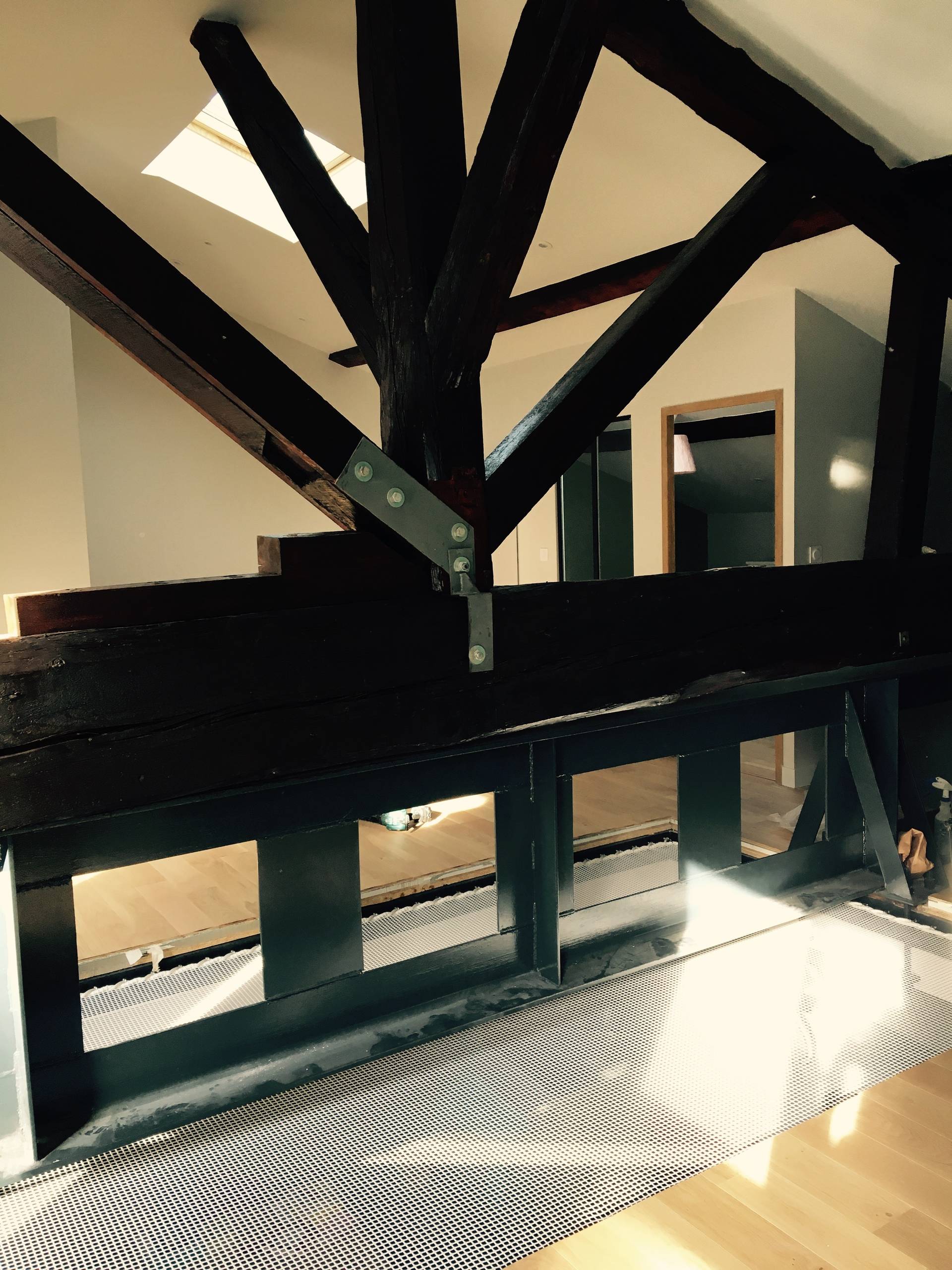 Rénovation d'un hangar en Loft