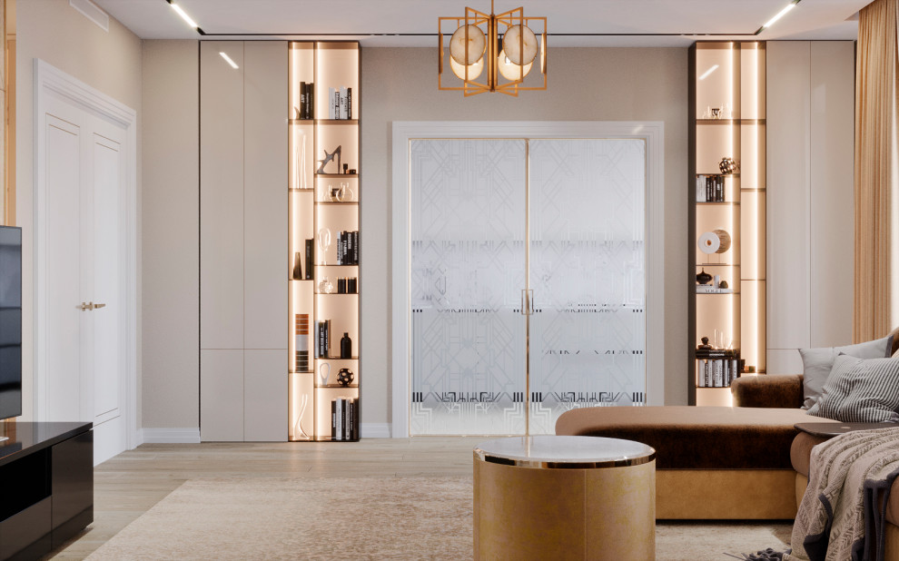 ДИЗАЙН ИНТЕРЬЕРА КВАРТИРЫ В ЖК КАМЕЛОТ, 120 КВ.М