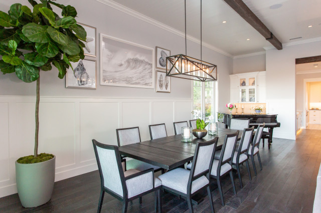 Merced beach-style-dining-room