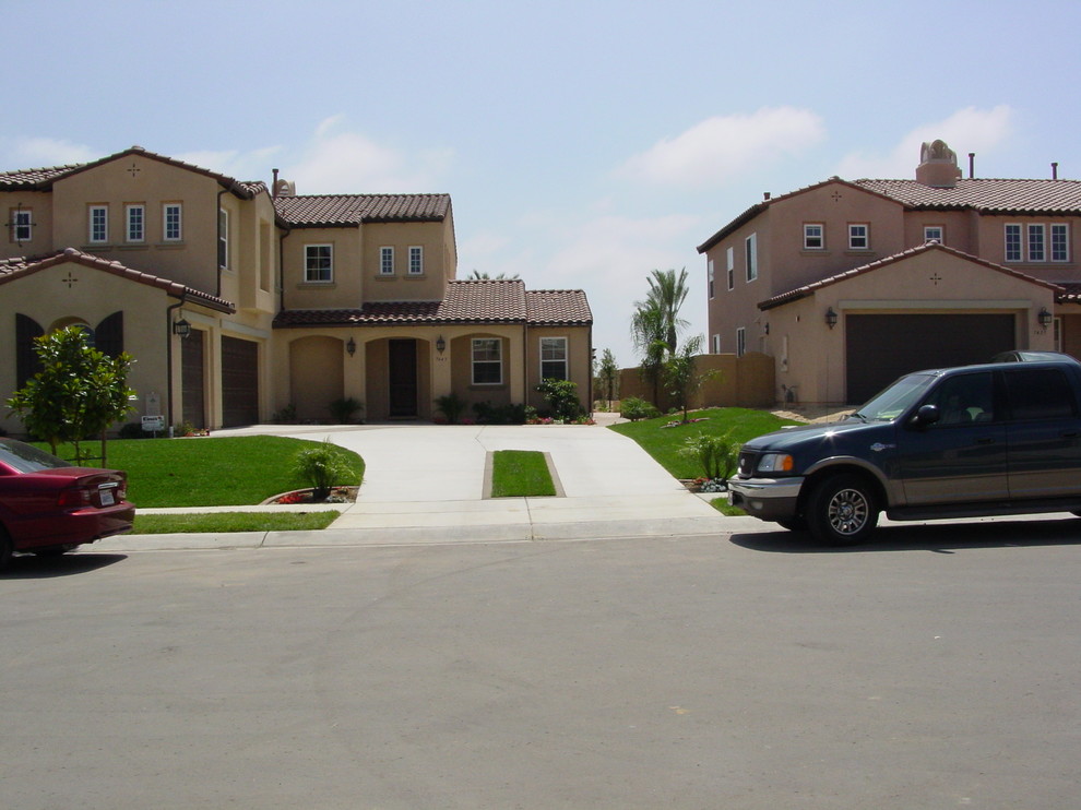 This is an example of a mediterranean exterior in San Diego.