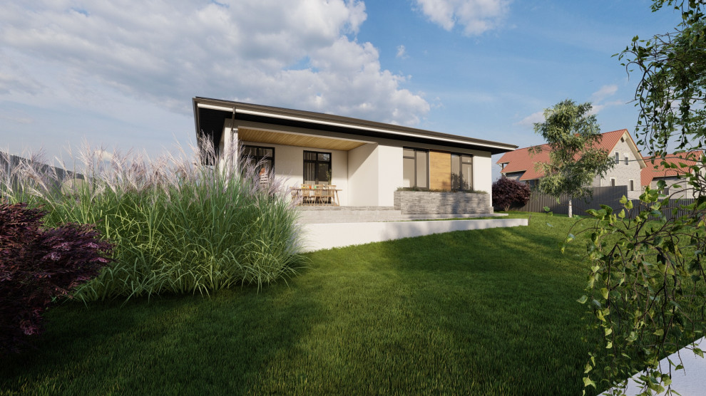 Проект дома на готовом фундаменте