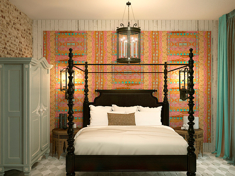 Охотничий домик в лесу