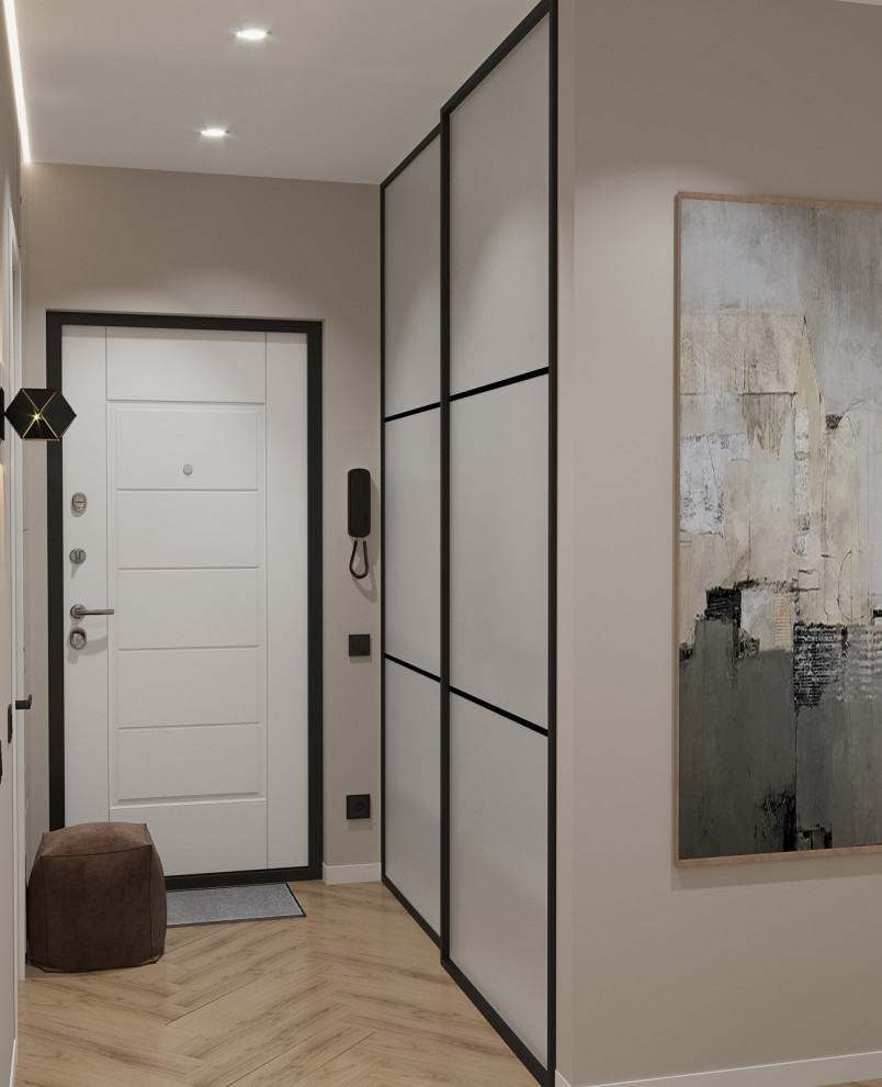 Дизайн-проект квартиры, площадью 56м2 в г. Москва