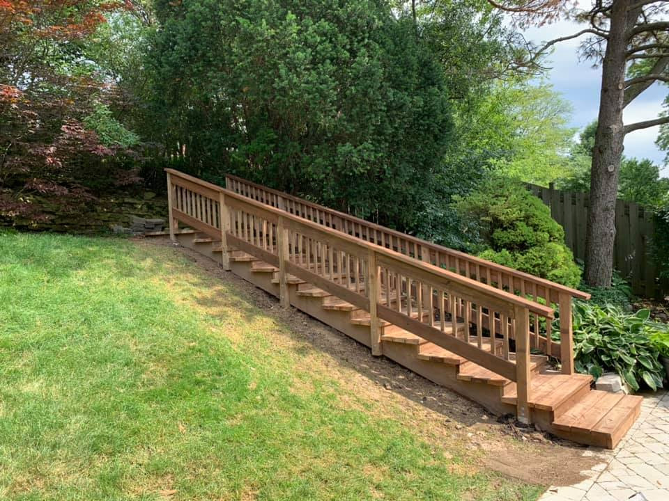 Backyard Stairs