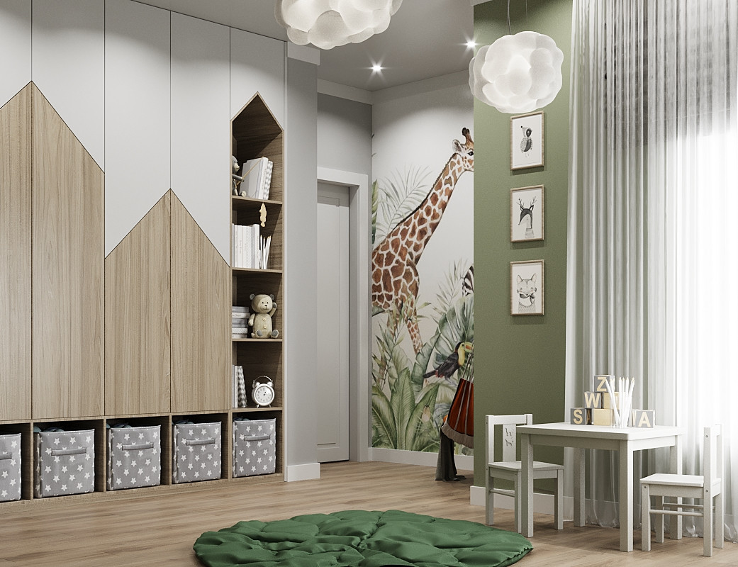 Детская комната «Джунгли»