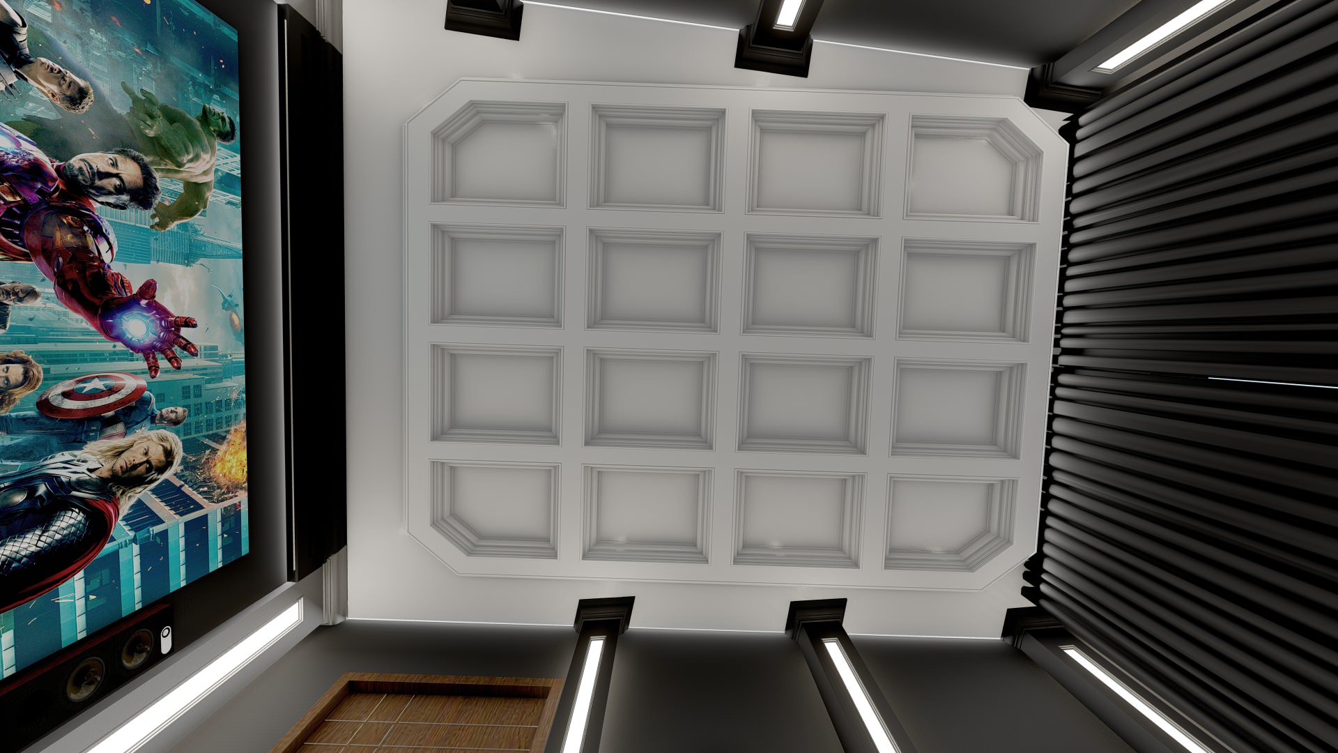 Home Cinema Interior design in Ealing