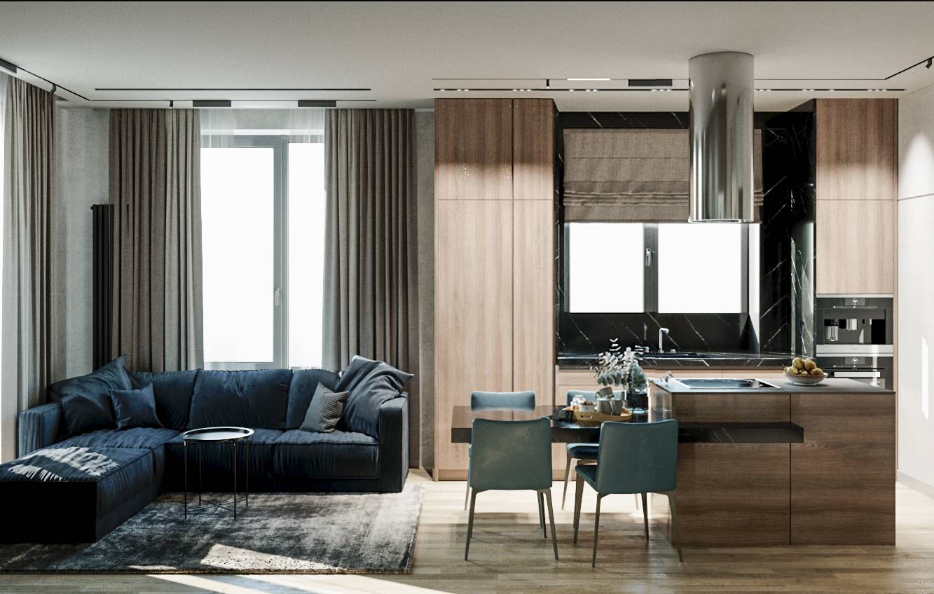 Роскошная квартира в ЖК "Пресня сити", площадью 65 кв. м