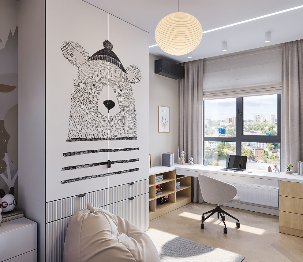 Дизайн проект квартиры площадью 80 кв.м. в г. Ростове-на-Дону /стадия-реализация