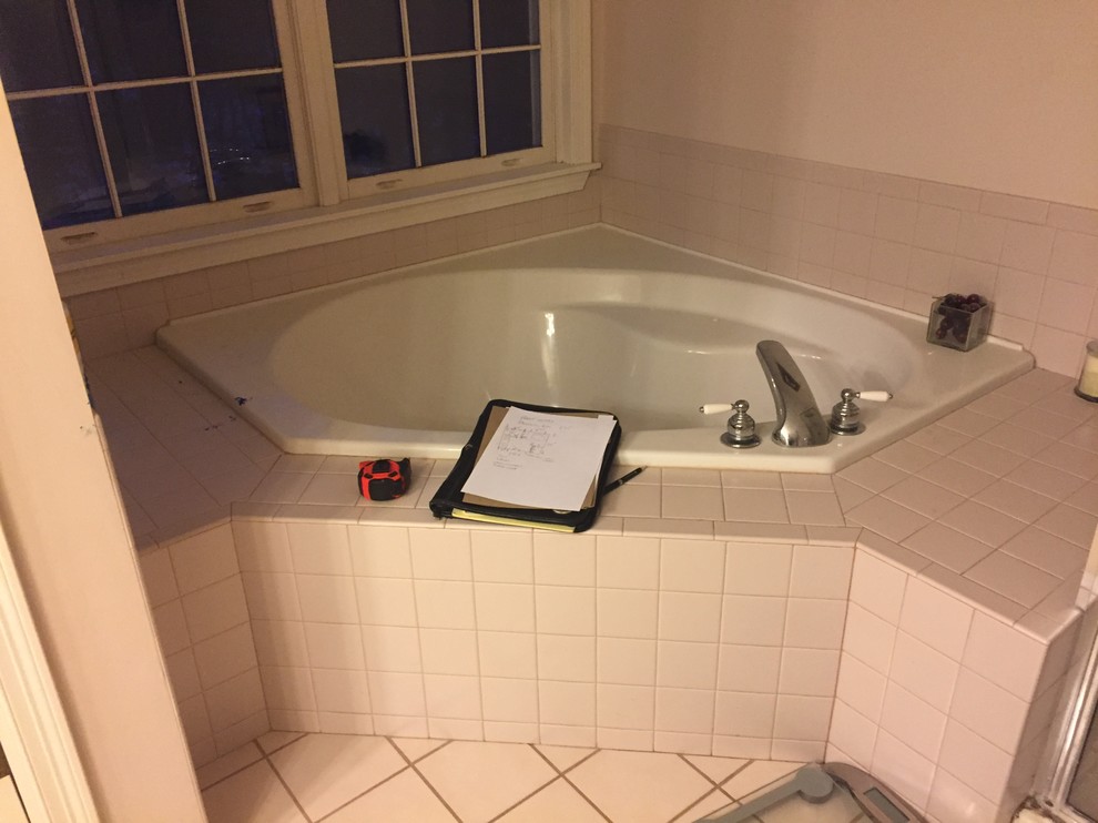 Transitional Master bath update