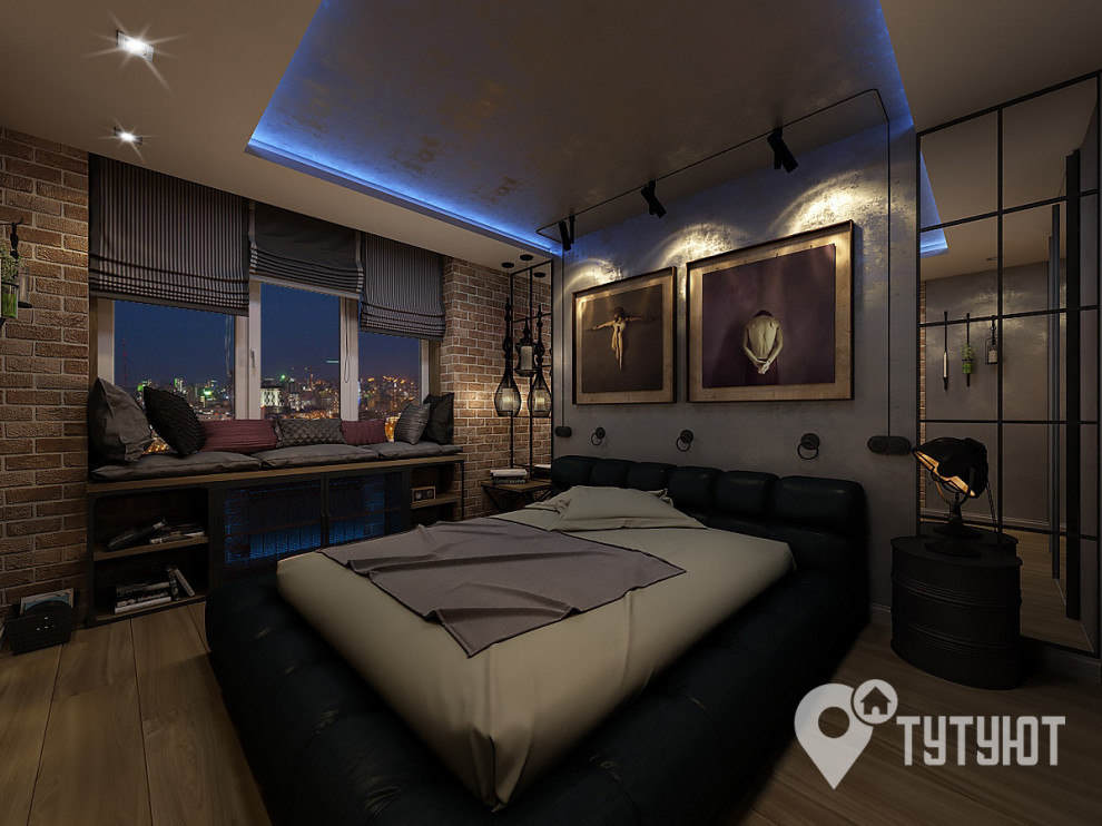 Ну очень атмосферная спальня