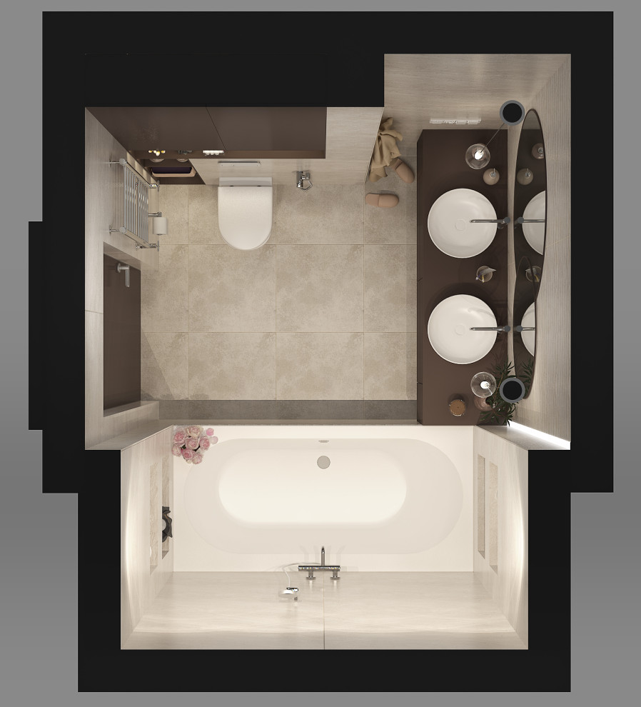 ЖК ДУБРОВКА 3К квартира 145 м2