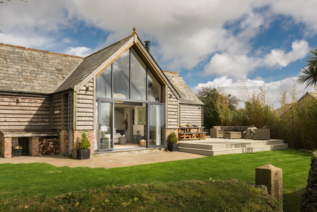 Coastal Barn Conversion - Beach Style - Exterior - Cornwall - by David ...