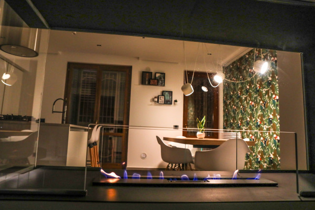Appartamento 100mq modern-vardagsrum
