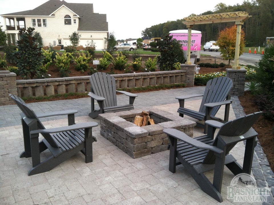 Patio - transitional patio idea