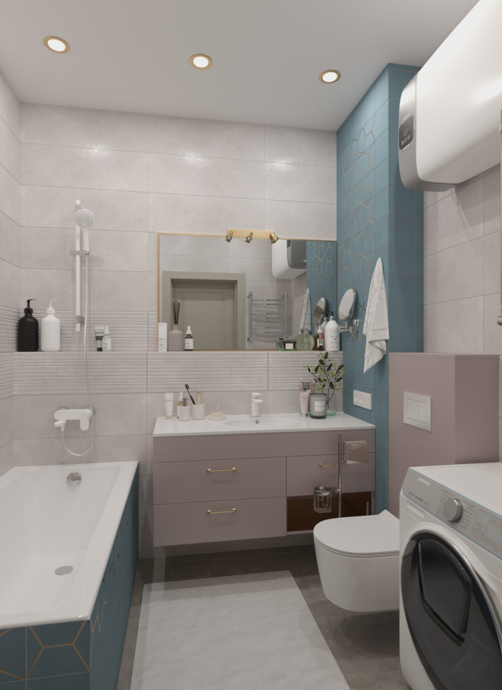 Двухкомнатная квартира в стиле сдержанной неоклассики