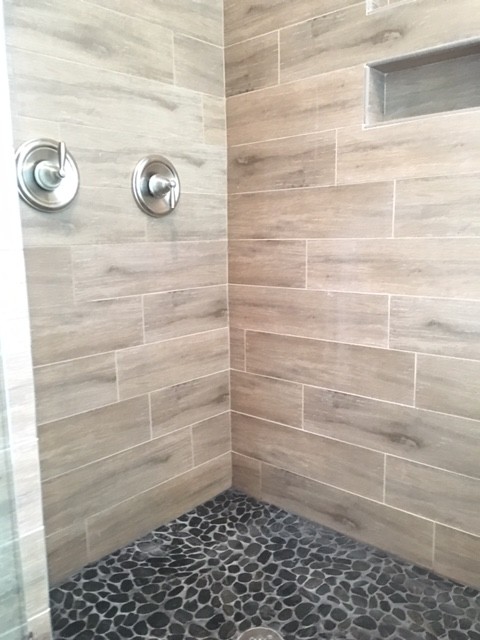 Bathroom - transitional bathroom idea in Miami