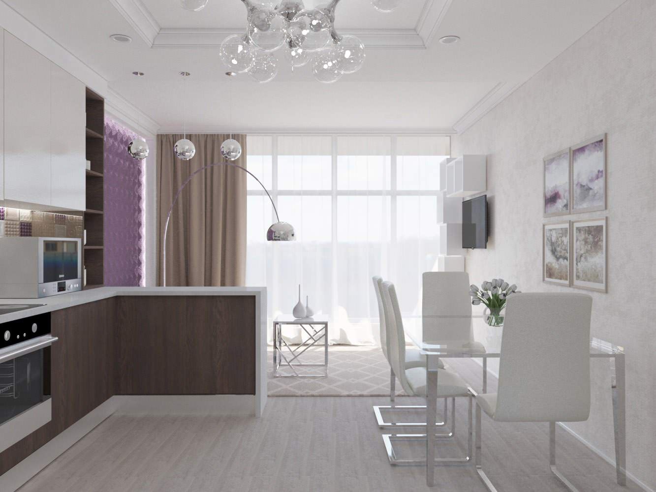 Дизайн 3-х комнатной квартиры в ЖК "Ежи", г.Краснодар