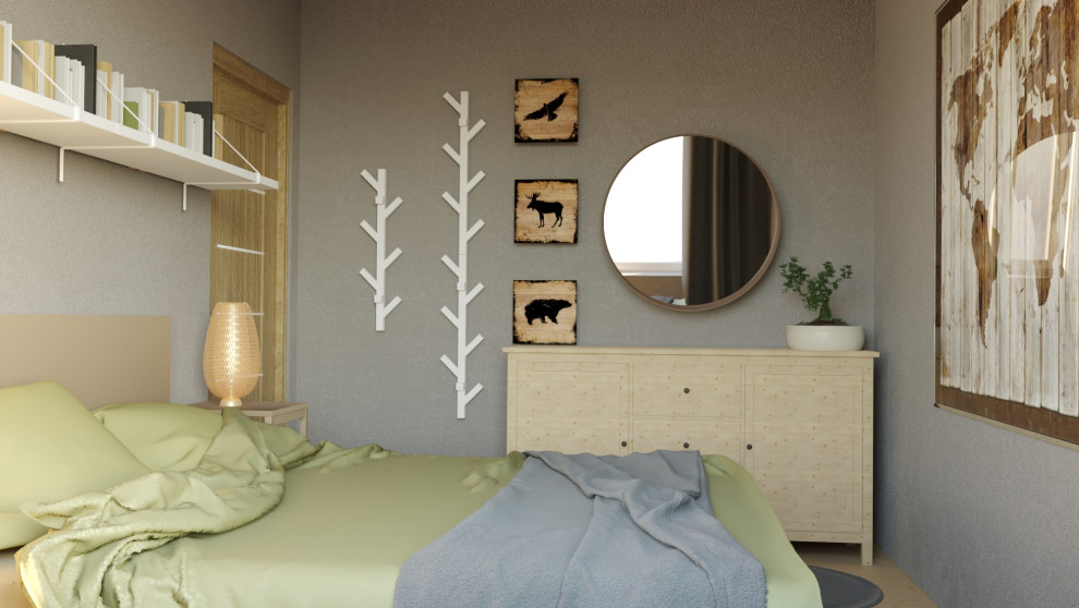 Экоспальня для молодой пары