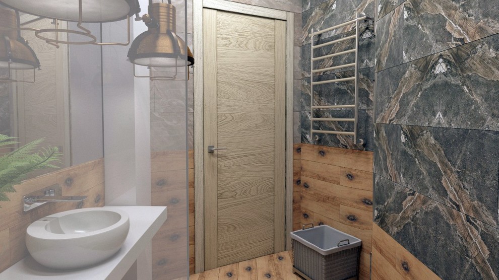 ванная комната ЖК Радужный Элит