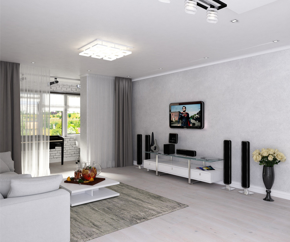 Четырехкомнатная квартира в современном стиле в Клину