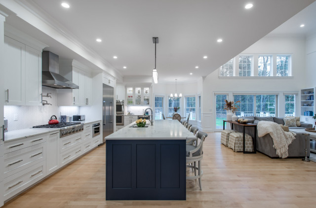 Walpole Custom Home french-country-koek