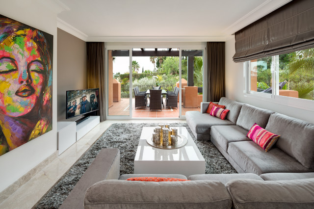 Alminar de Marbella trendy-dagligstue