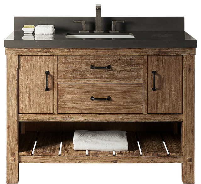 Fairmont Designs Napa 48 Single Vanity Sonoma Sand Base Cabinet Fairmont Designs Napa 48 Single Vanity Sonoma Sand Base Cabinet Only