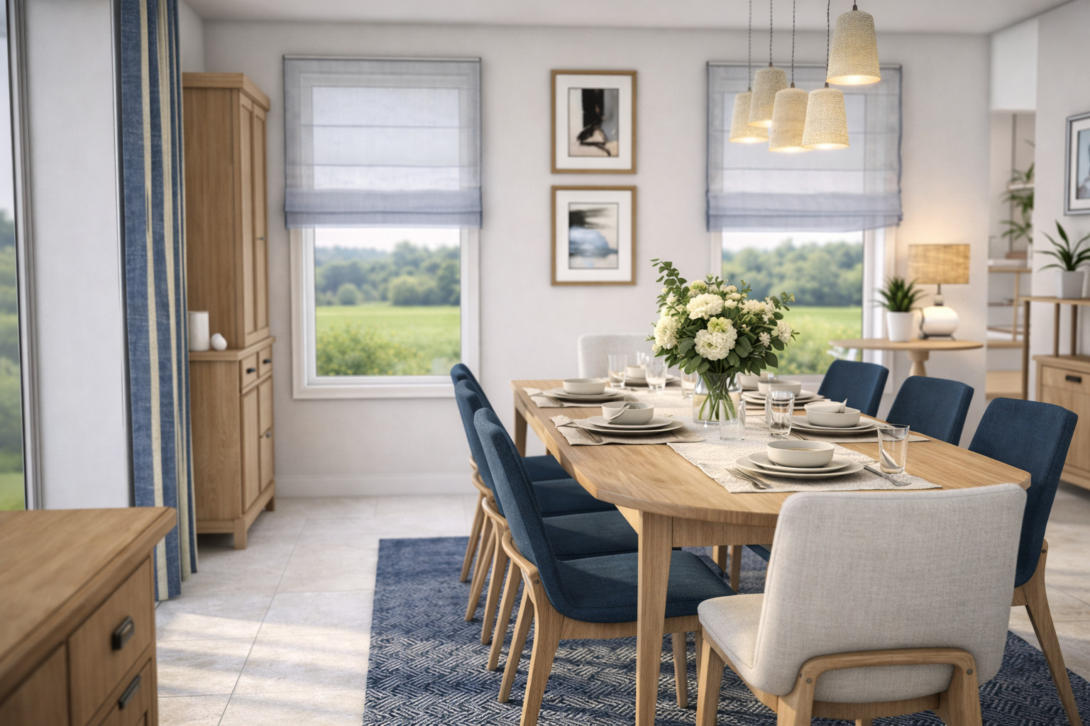 COACHING DECO aménagement entrée, séjour, salon d'une villa en bord de mer