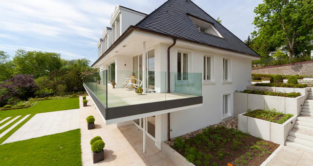 Umbau & Sanierung Privathaus, Bielefeld traditional-deck