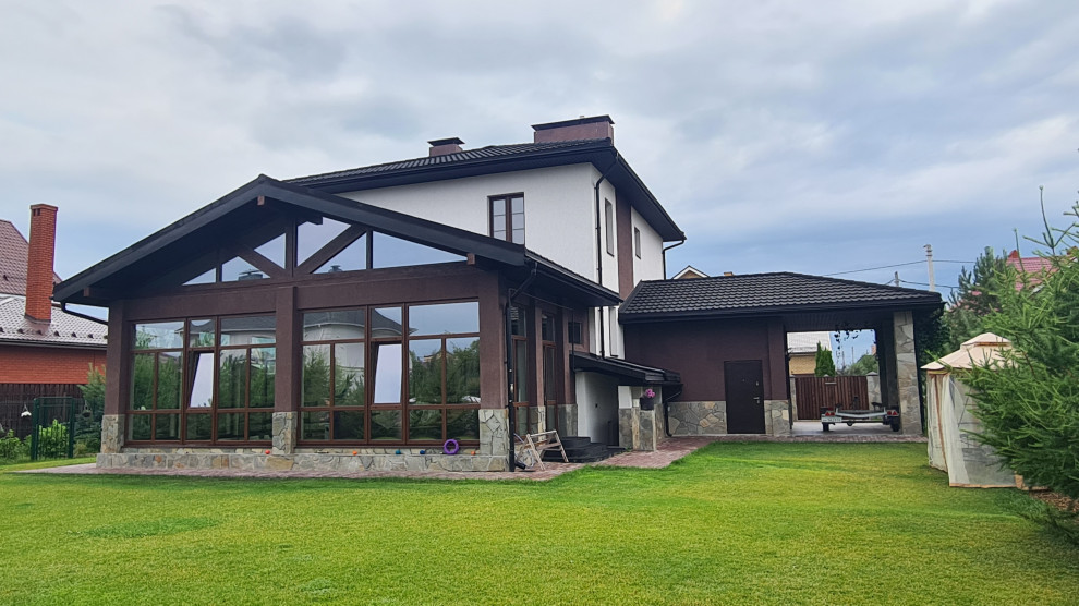 Проект дома 194 в Средиземноморском стиле