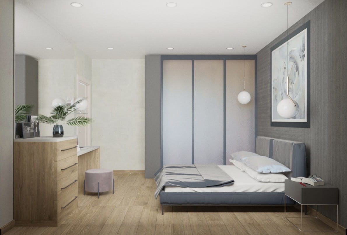 трехкомнатная квартира