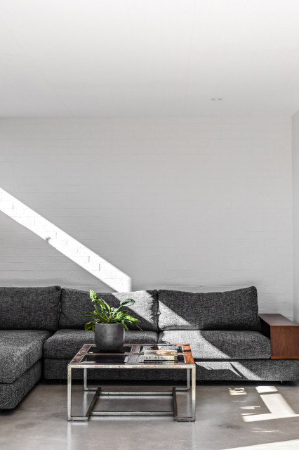 Offset House modern-living-room