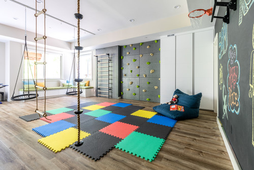 Play room in Custom Home in Rochester NY 