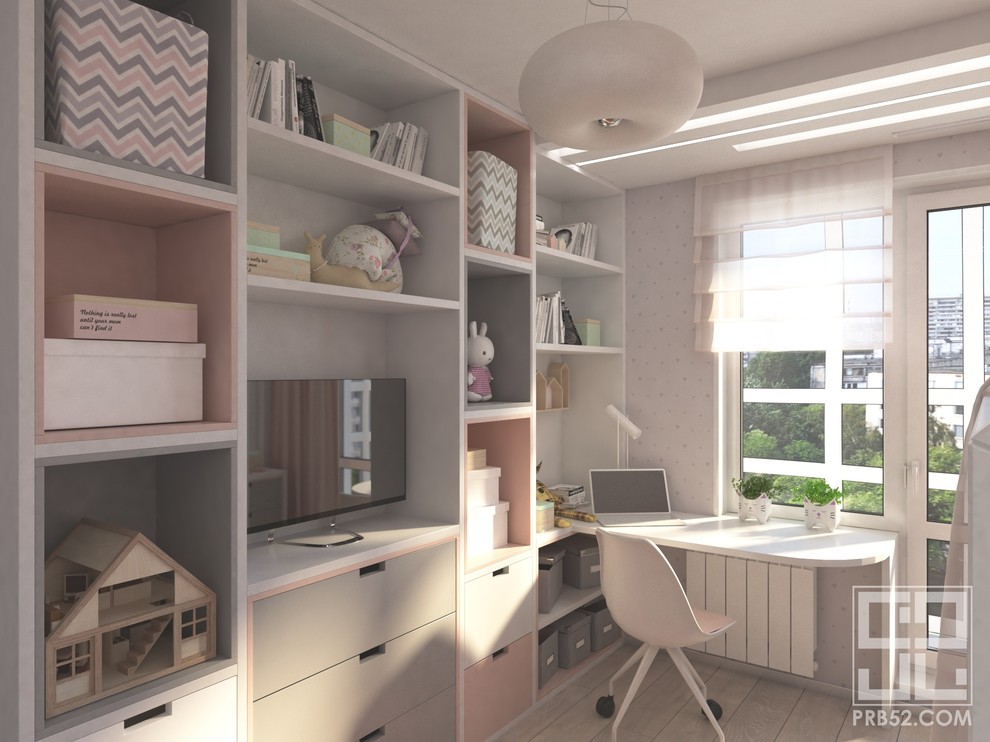 Проект интерьера квартиры в ЖК "Каскад"