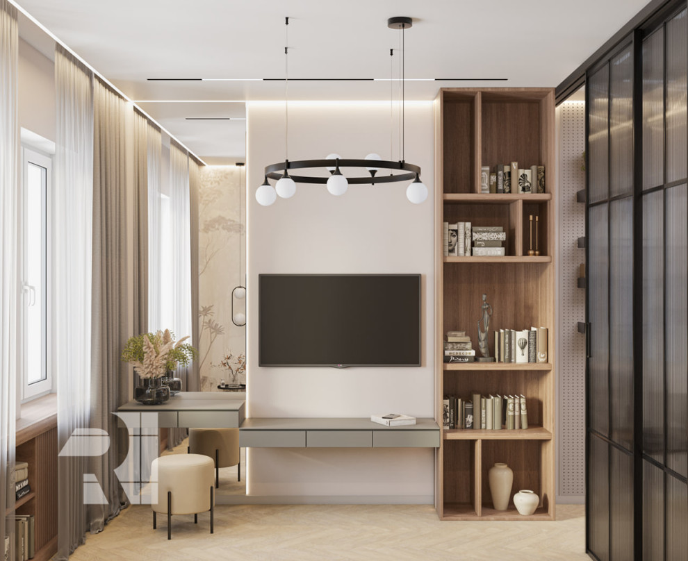 Двухкомнатная квартира в современном стиле