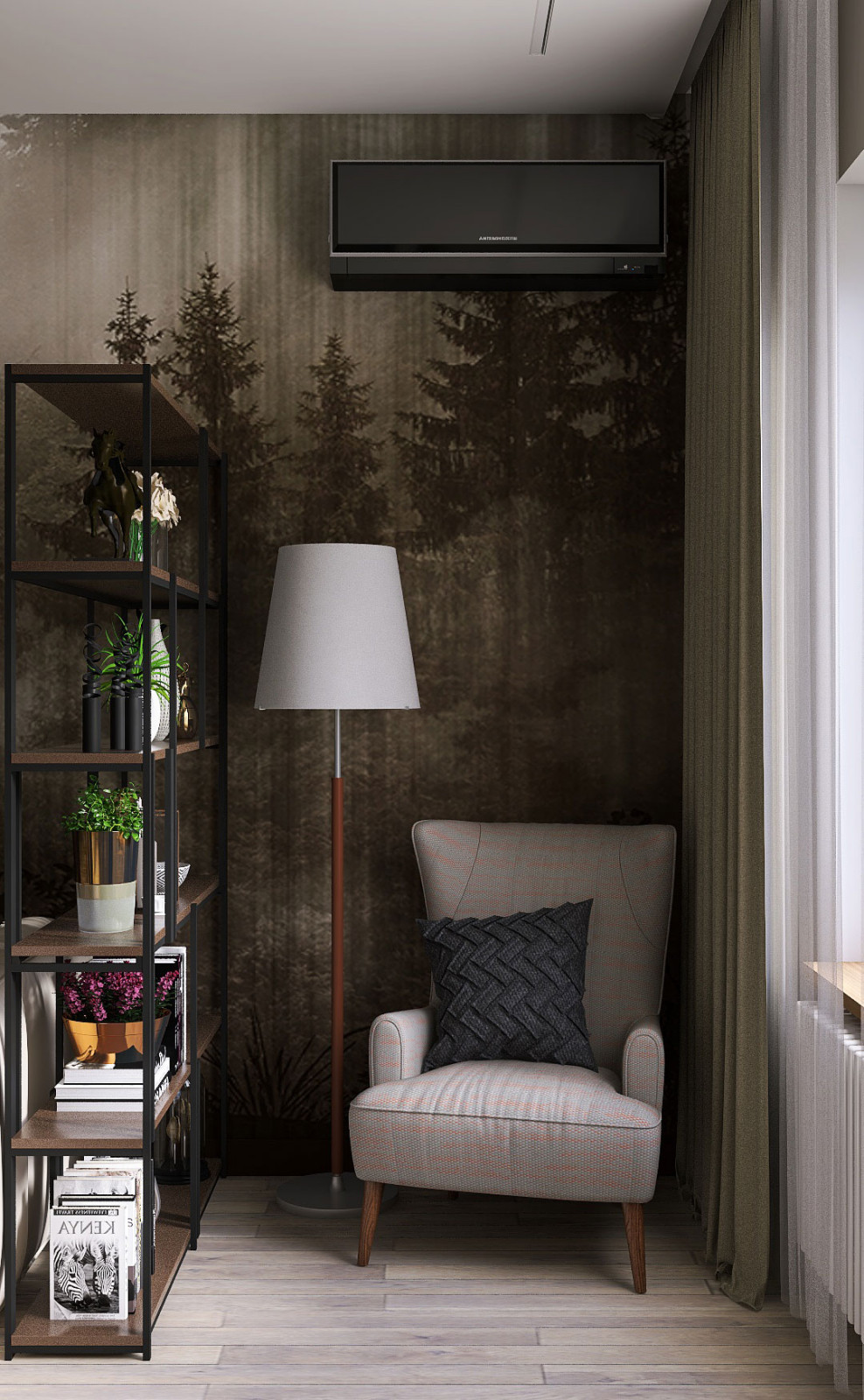 Двухкомнатная квартира