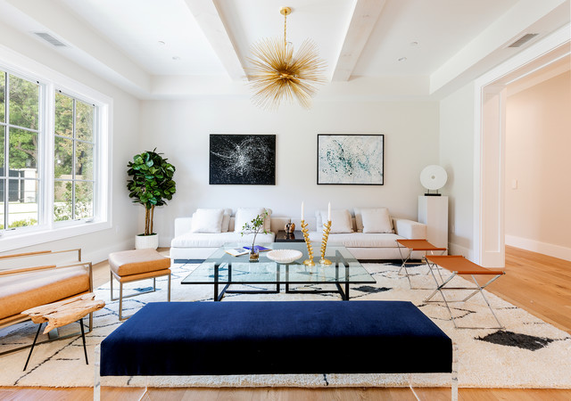 Transitional Mid-Sized Home clasico-renovado