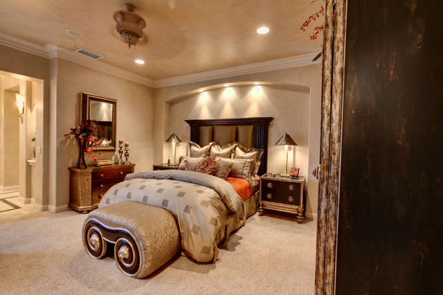 Transitional transitional-bedroom