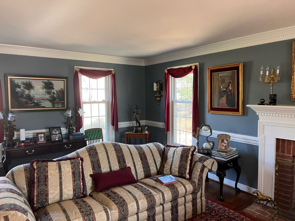 stuffy formal living room to family room