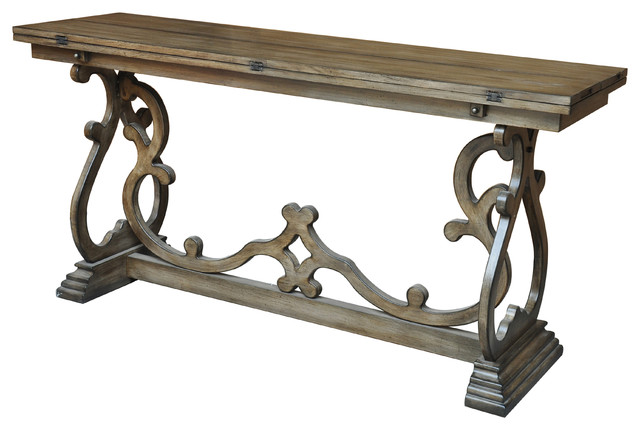 Monticello Flip Out Sofa Table Traditional Console Tables By Monticello Flip Out Sofa Table