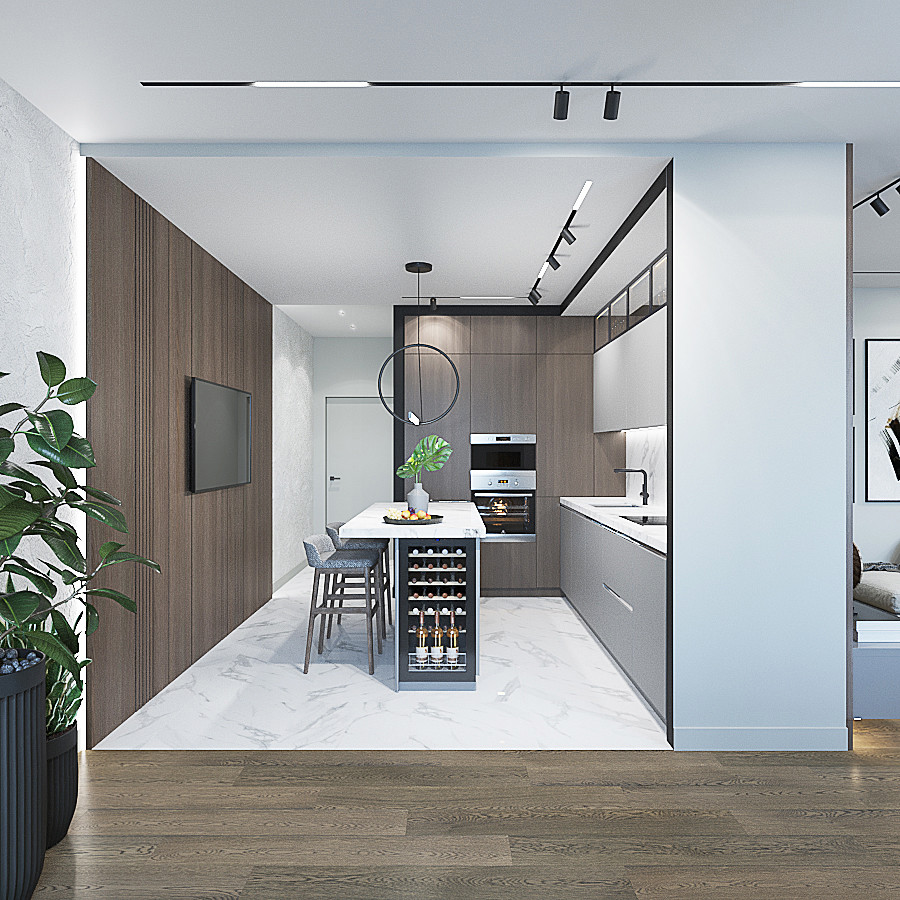 Графичная квартира