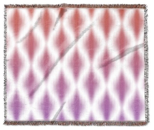 "Soft Diamond" Woven Blanket 60"x50"