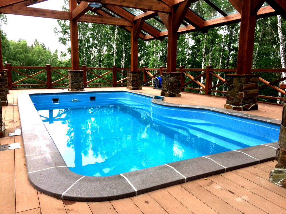 Частный заказ уличного бассейна