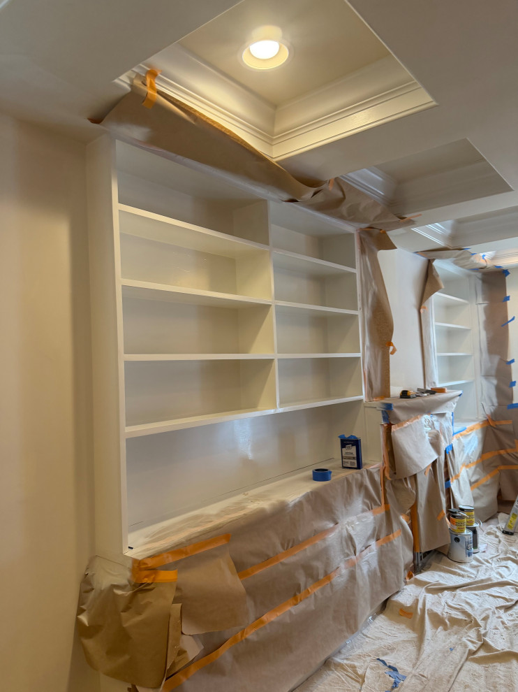 Living Room Custom Bookshelf