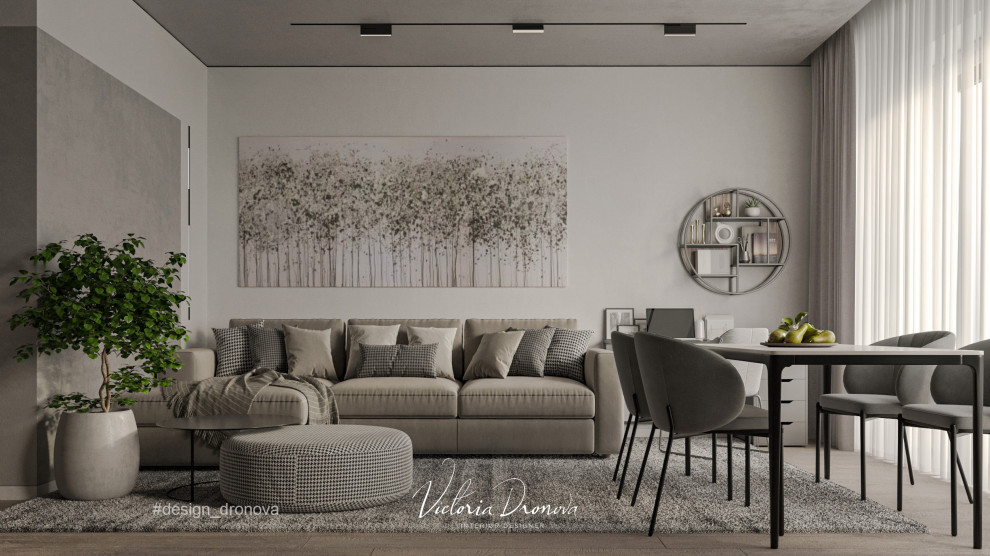 Apartment in modern style 52 sq.m.