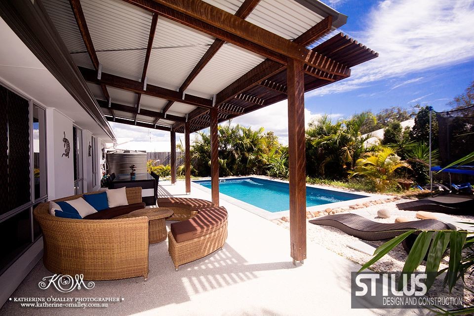 Timber Patio - Modern - Patio - Sunshine Coast - by Stilus ...